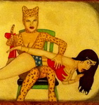 cheetah spanks wonder woman