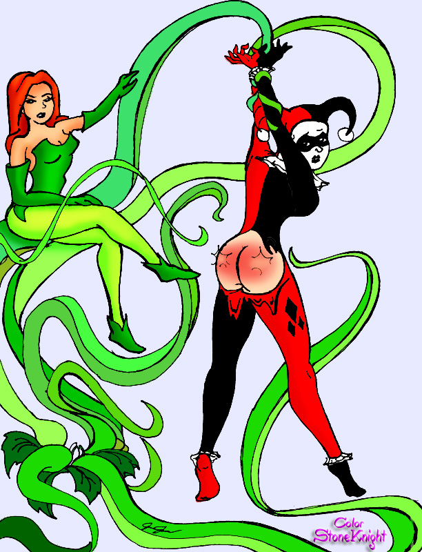 jenna's harley spanked by ivy color version