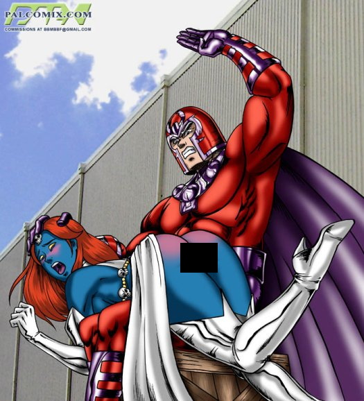 magneto spanks mystique