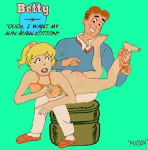 betty paddles veronica