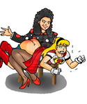 nanny spanks supergirl