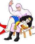 phantom spanks wonder woman