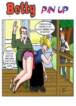 betty spanked