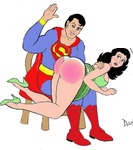superman spanks lois by dan rivera