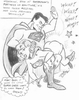 superman spanks supergirl (again)