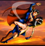 superman spanks wonder woman