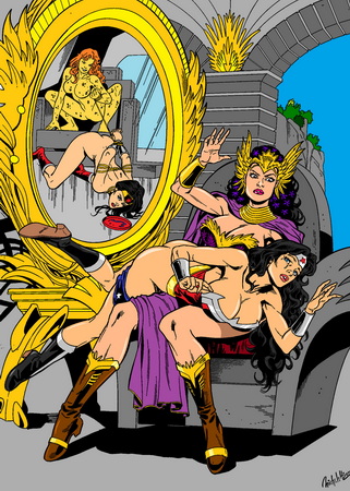 wonder woman spanked by her mother